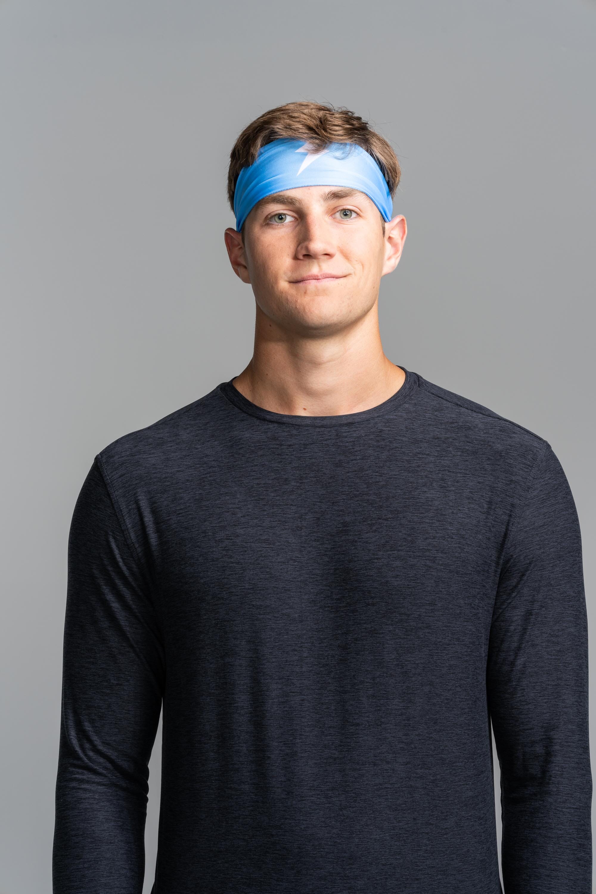 Performance Wide Headband - Baby Blue- quickbuy