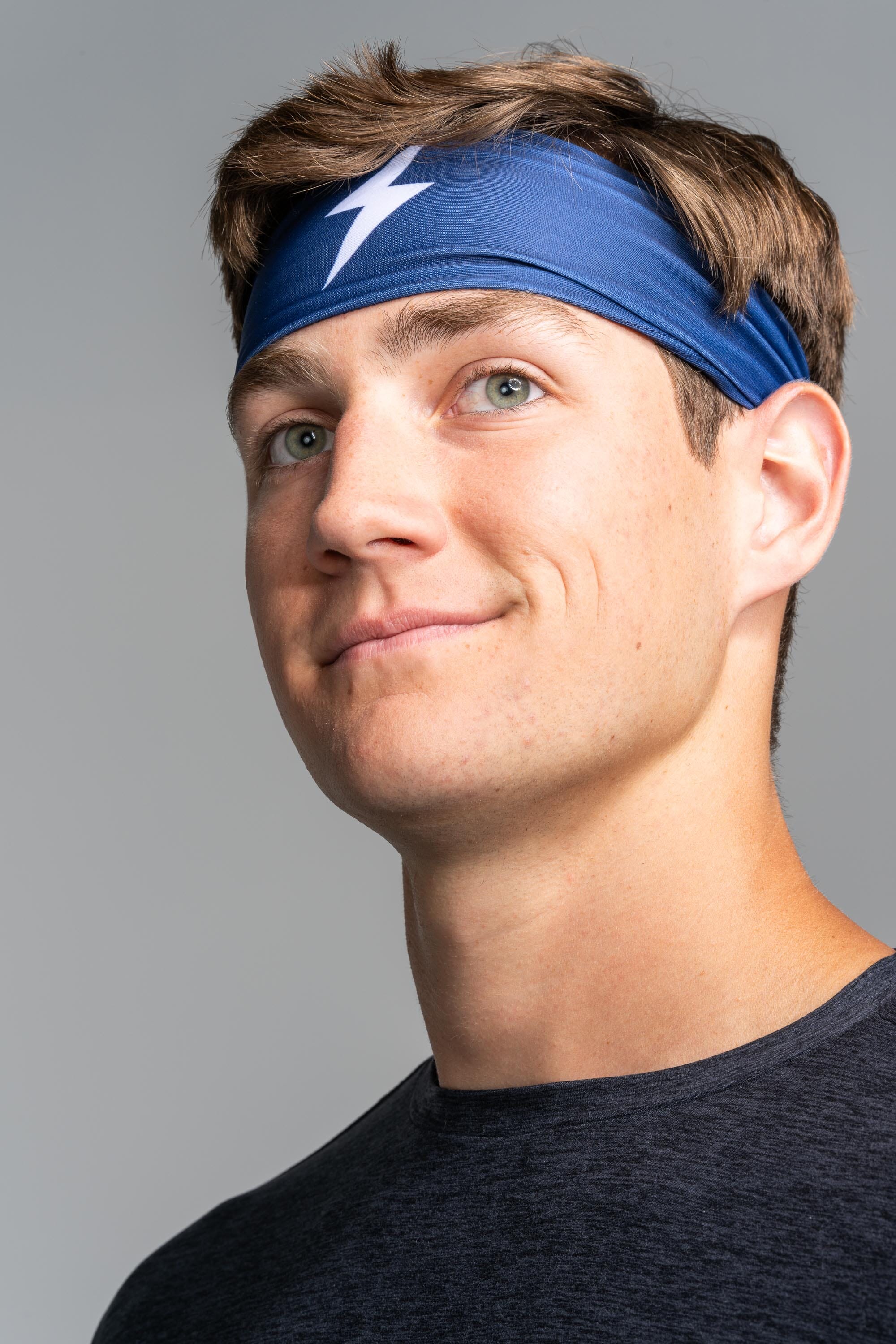 Performance Wide Headband - Navy- quickbuy