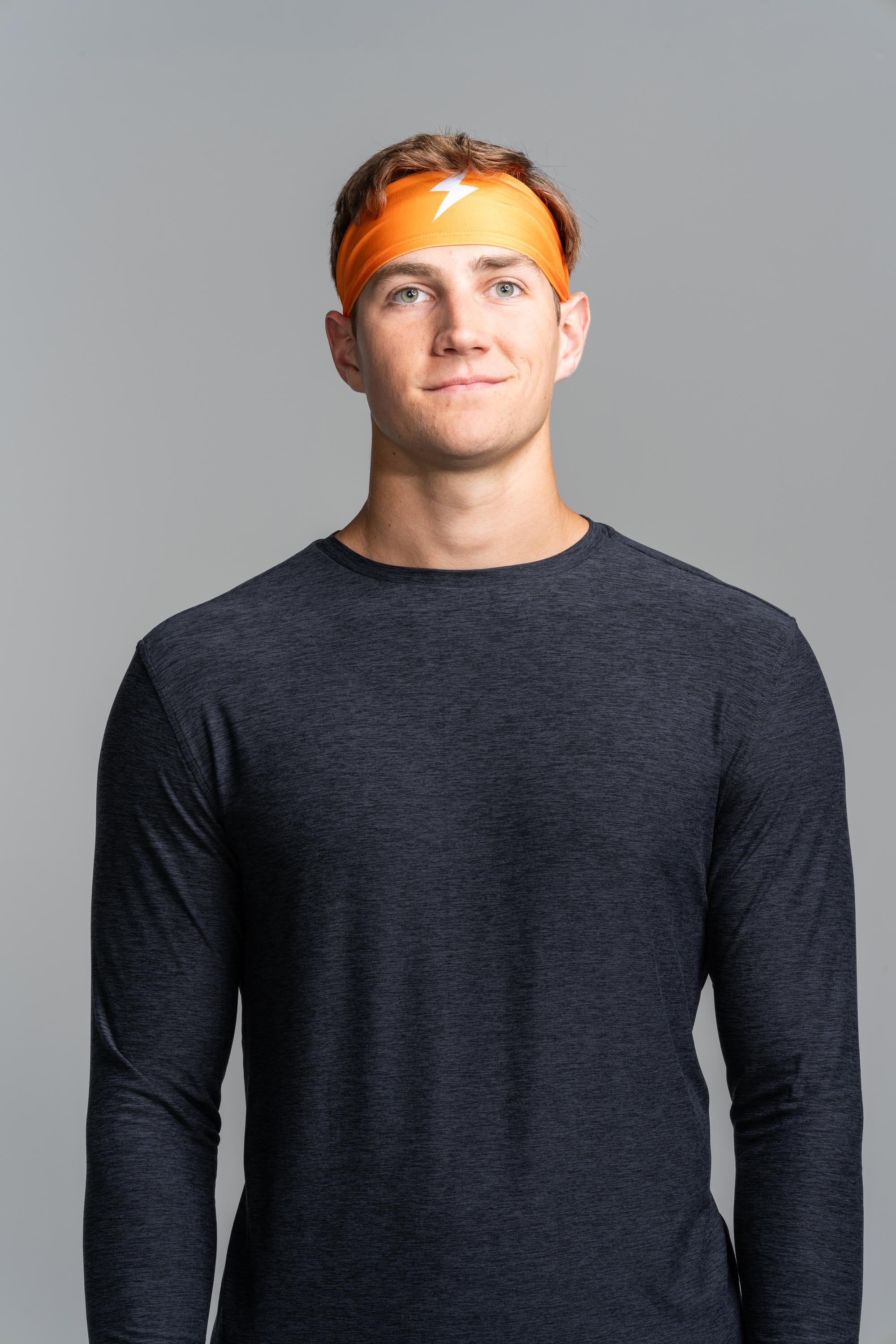Performance Wide Headband - Orange- quickbuy