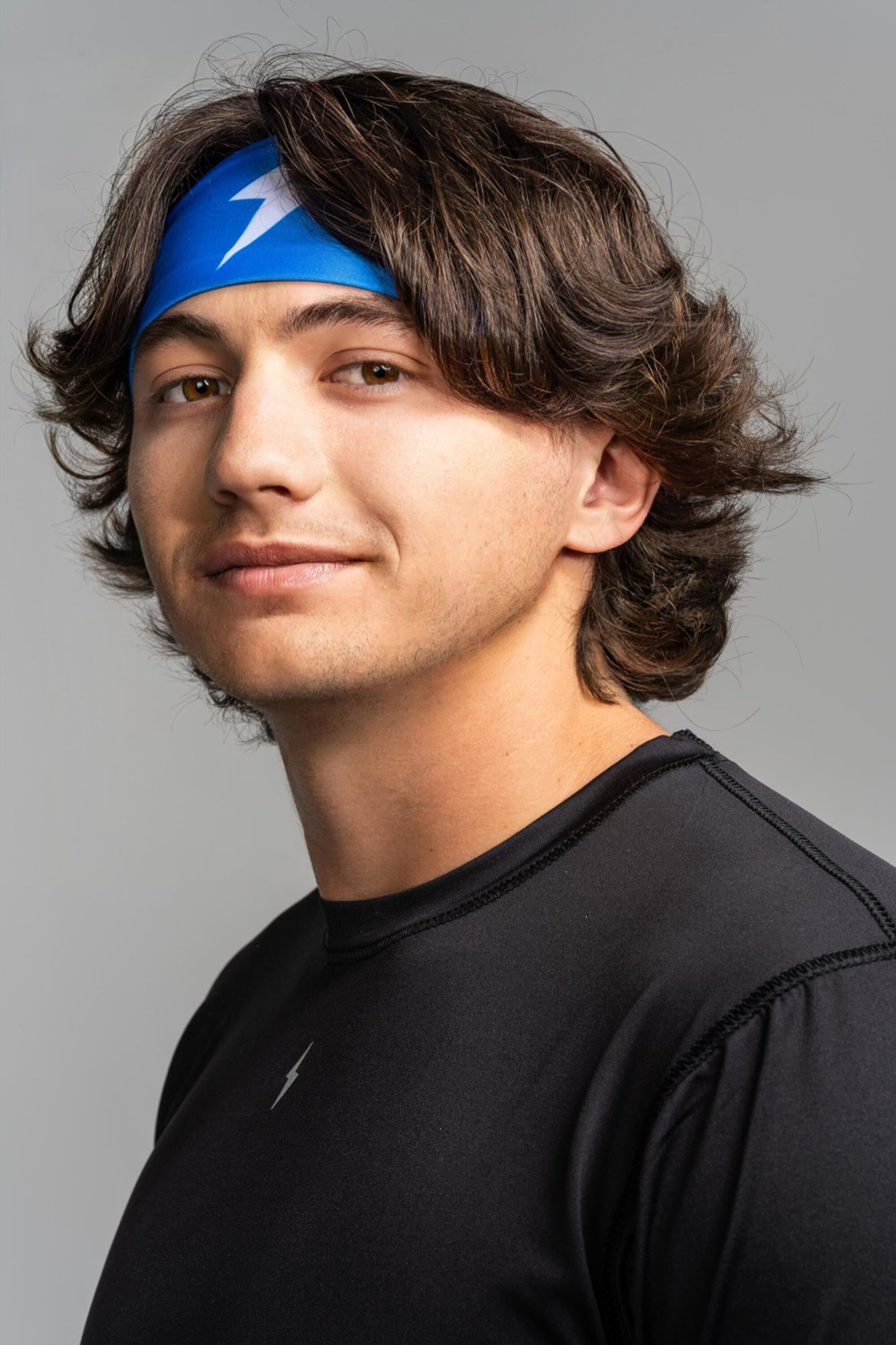 Performance Wide Headband - Royal Blue- quickbuy