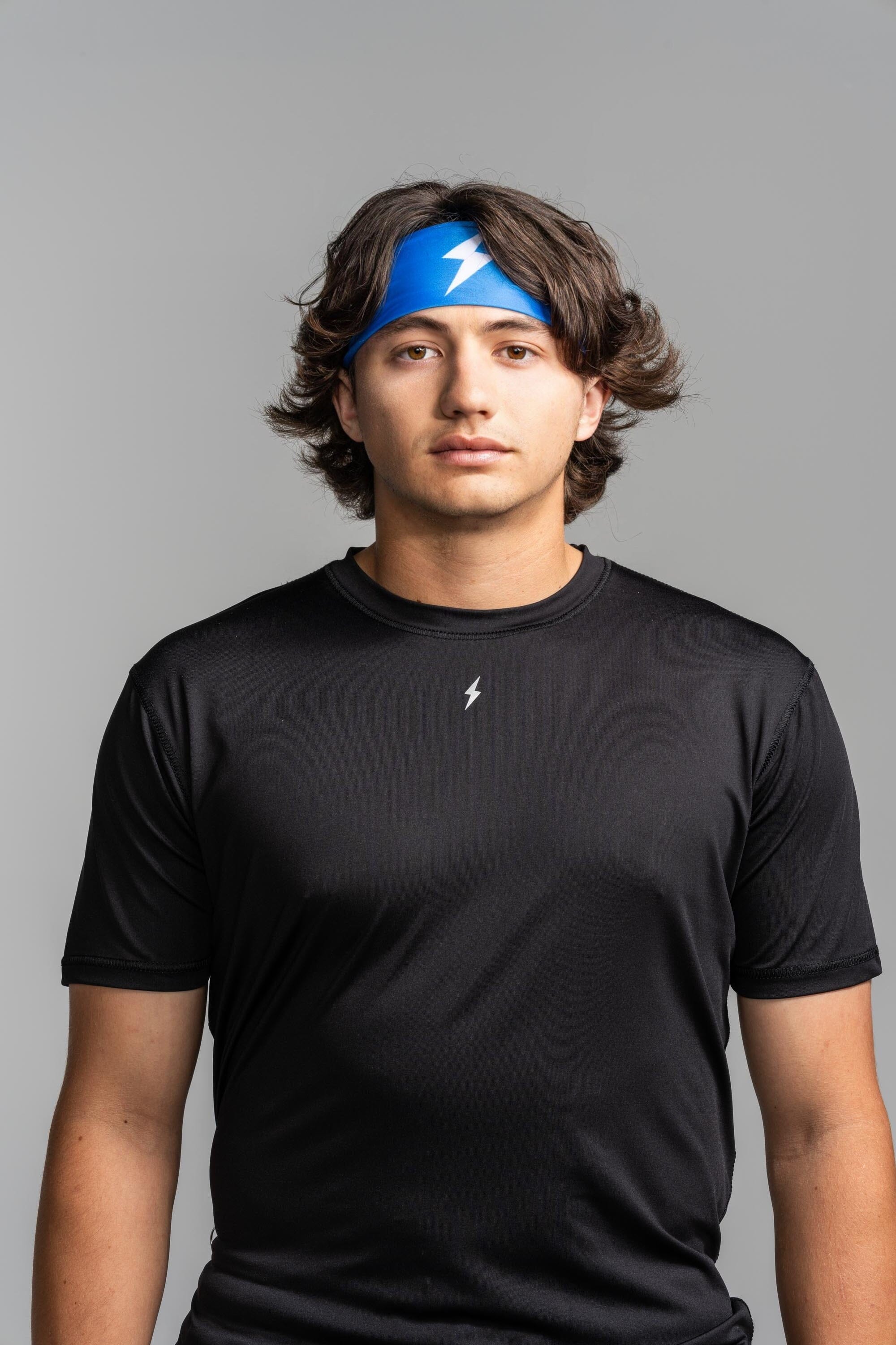 Performance Wide Headband - Royal Blue- quickbuy