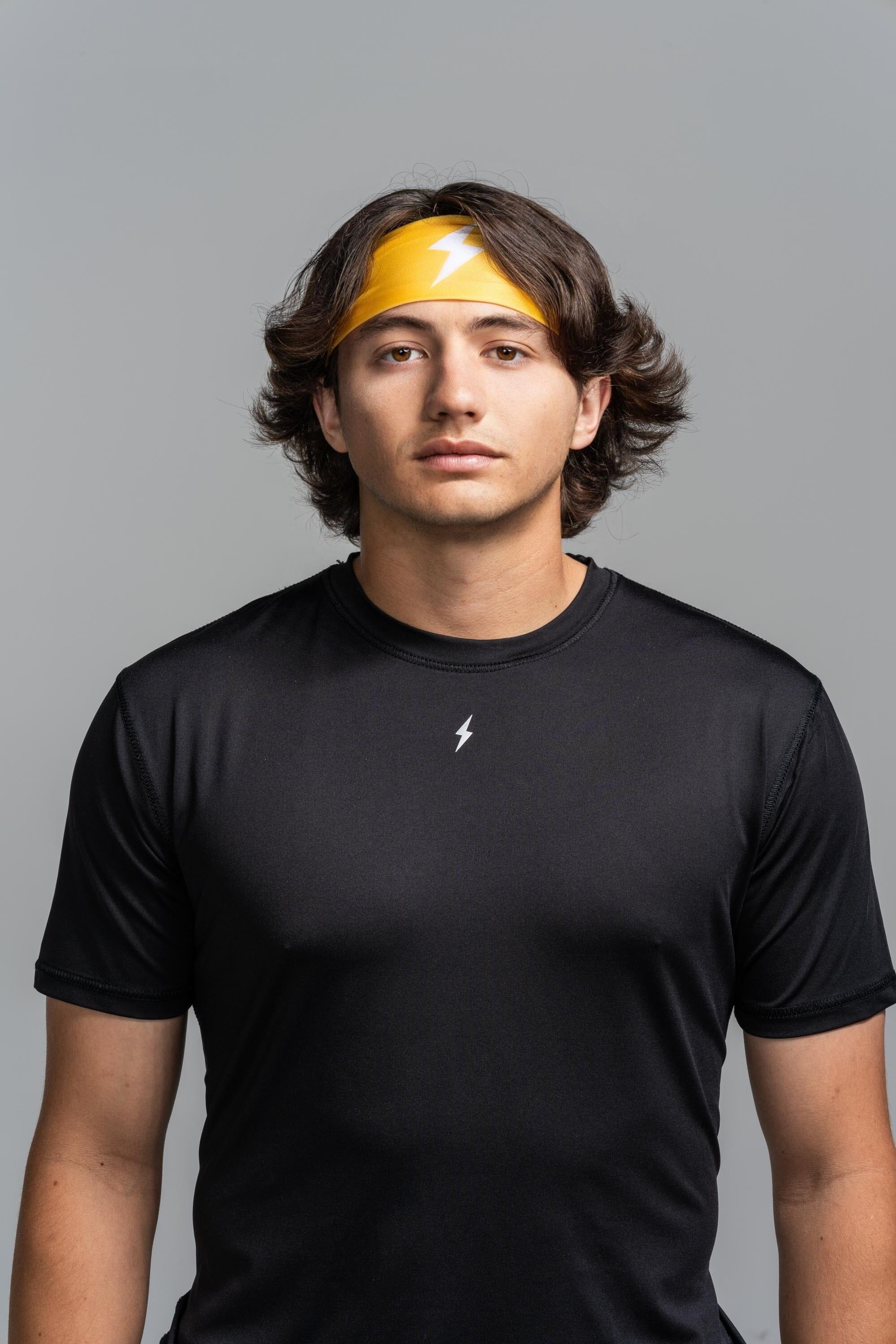 Performance Wide Headband - Yellow- quickbuy
