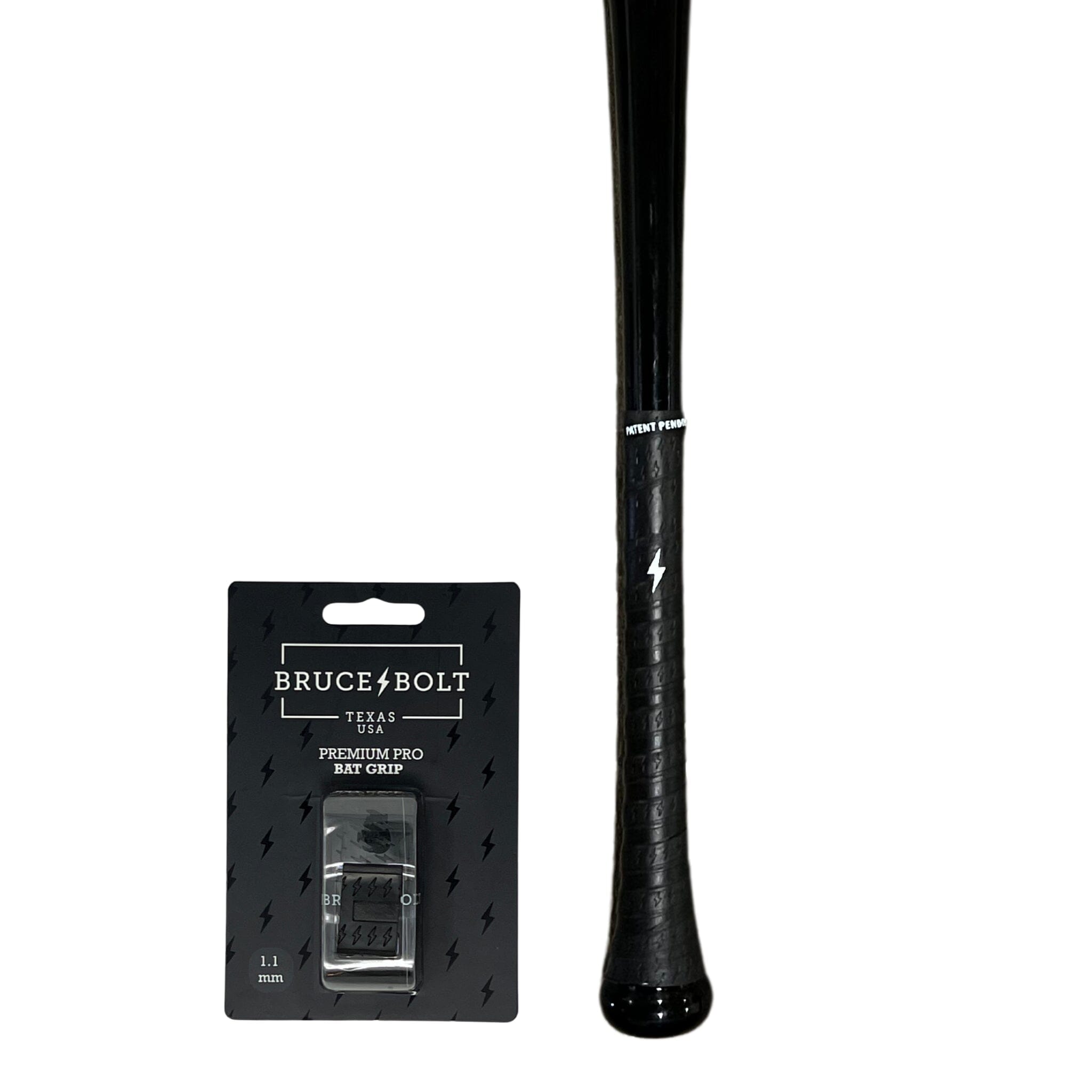 Premium Pro Bat Grip - Black- quickbuy
