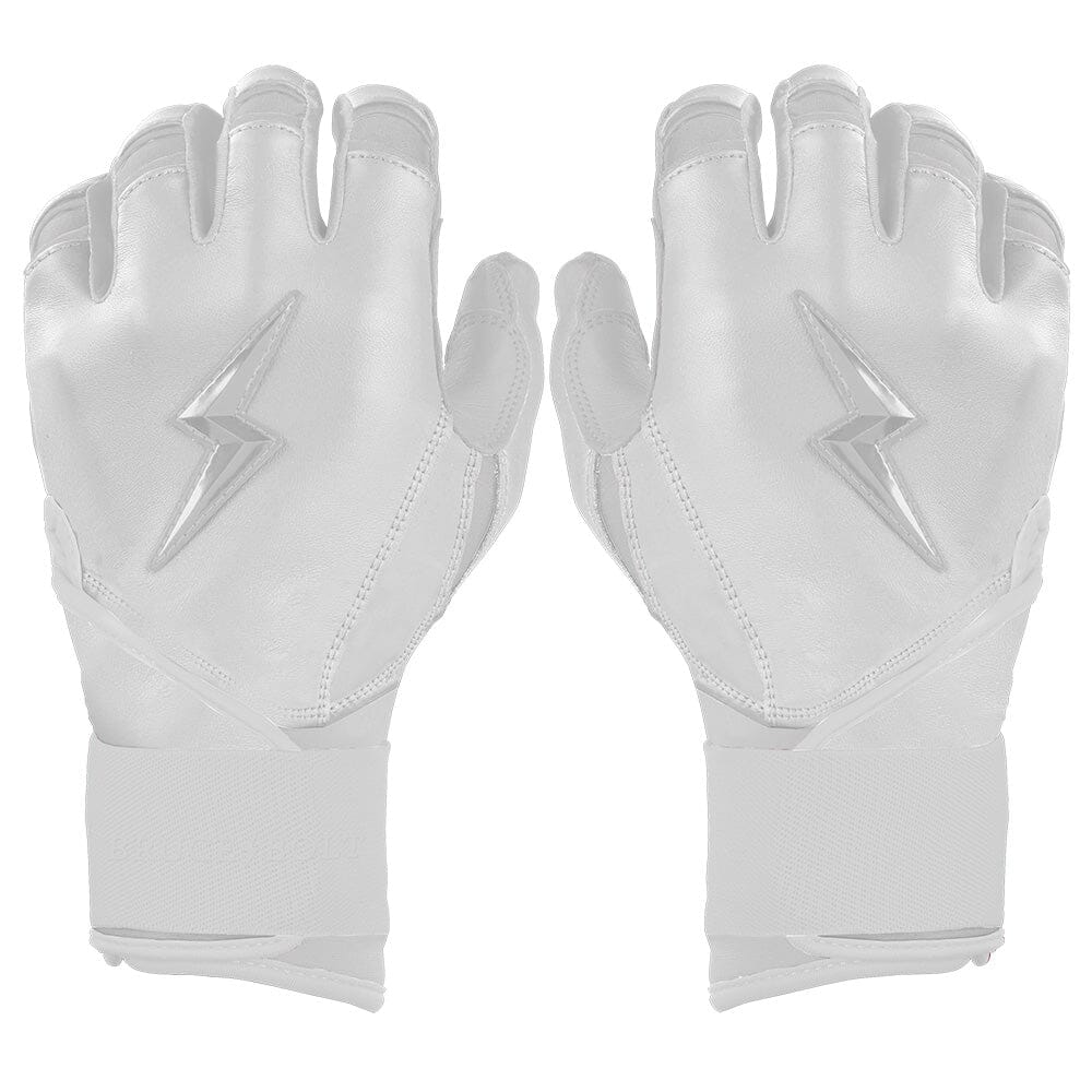 Bear Series Long Cuff Batting Gloves - Whiteout- quickbuy