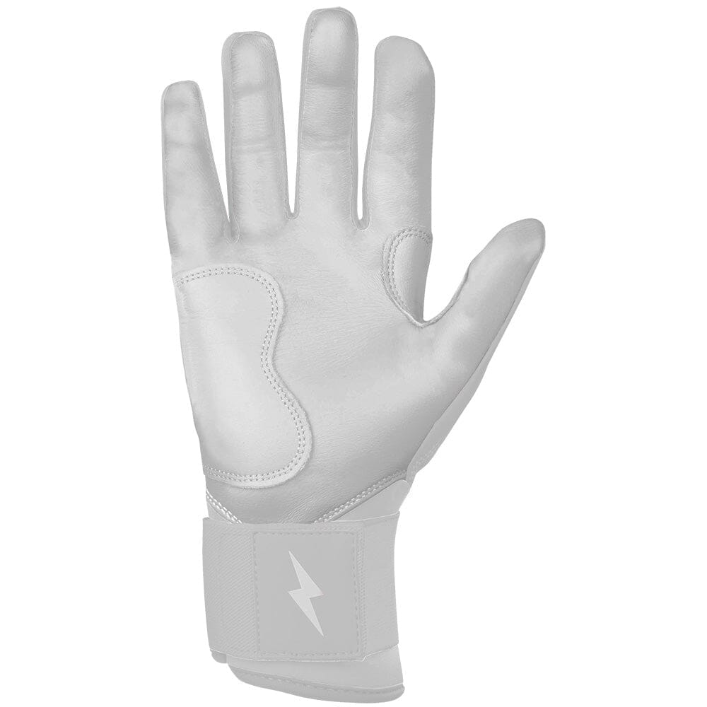 Bear Series Long Cuff Batting Gloves - Whiteout- quickbuy