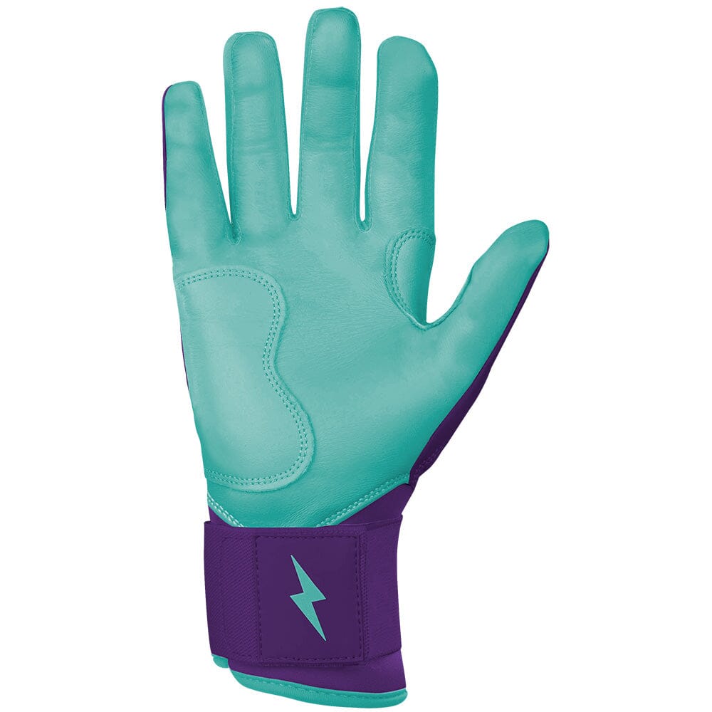Ketel Marte Signature Series Long Cuff Batting Gloves - Purple- quickbuy