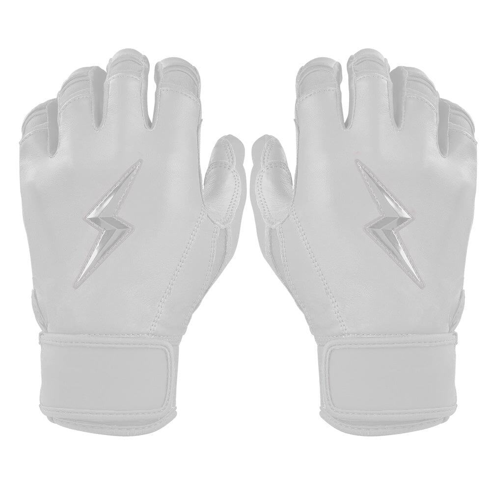 Bear Series Short Cuff Batting Gloves - Whiteout- quickbuy
