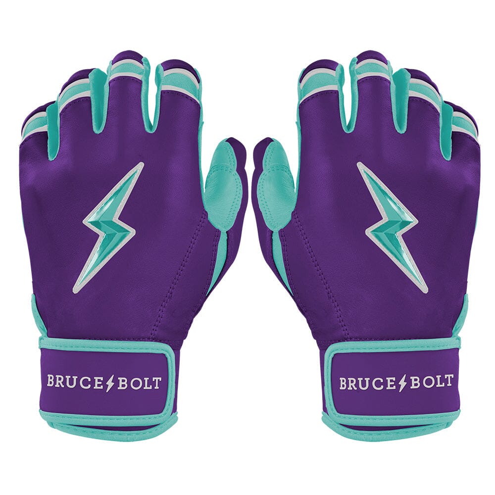 Ketel Marte Signature Series Short Cuff Batting Gloves - Purple- quickbuy