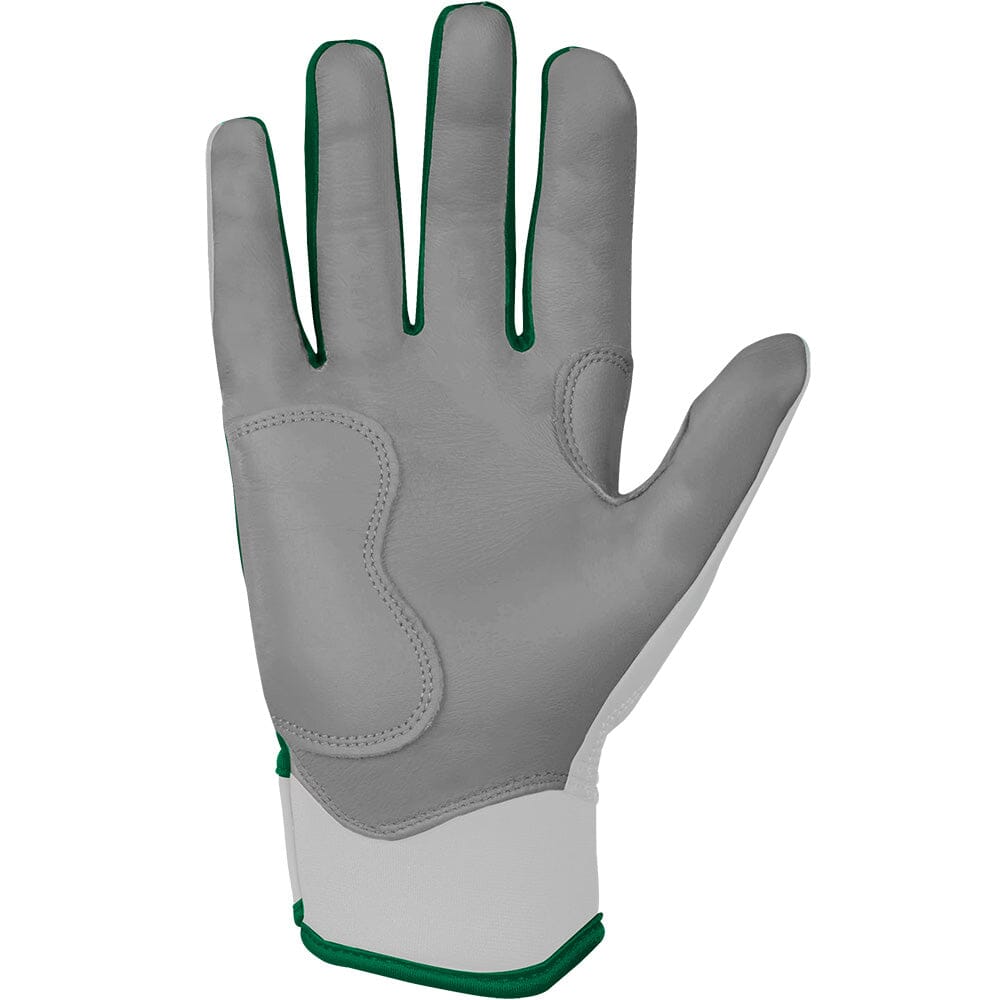 Chrome Series Short Cuff Batting Gloves - Green- quickbuy