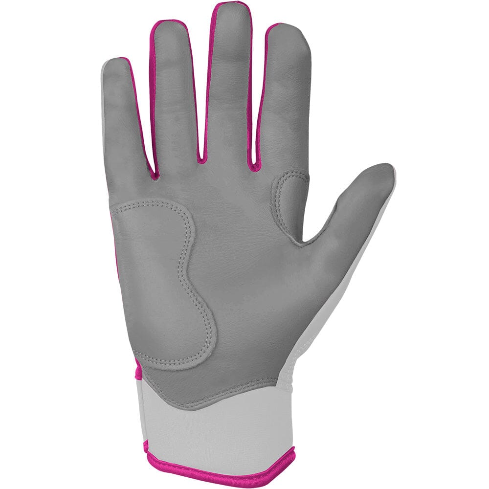 Chrome Series Short Cuff Batting Gloves - Pink- quickbuy