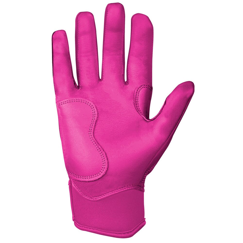 Max Clark Signature Series Short Cuff Batting Gloves - Pink- quickbuy
