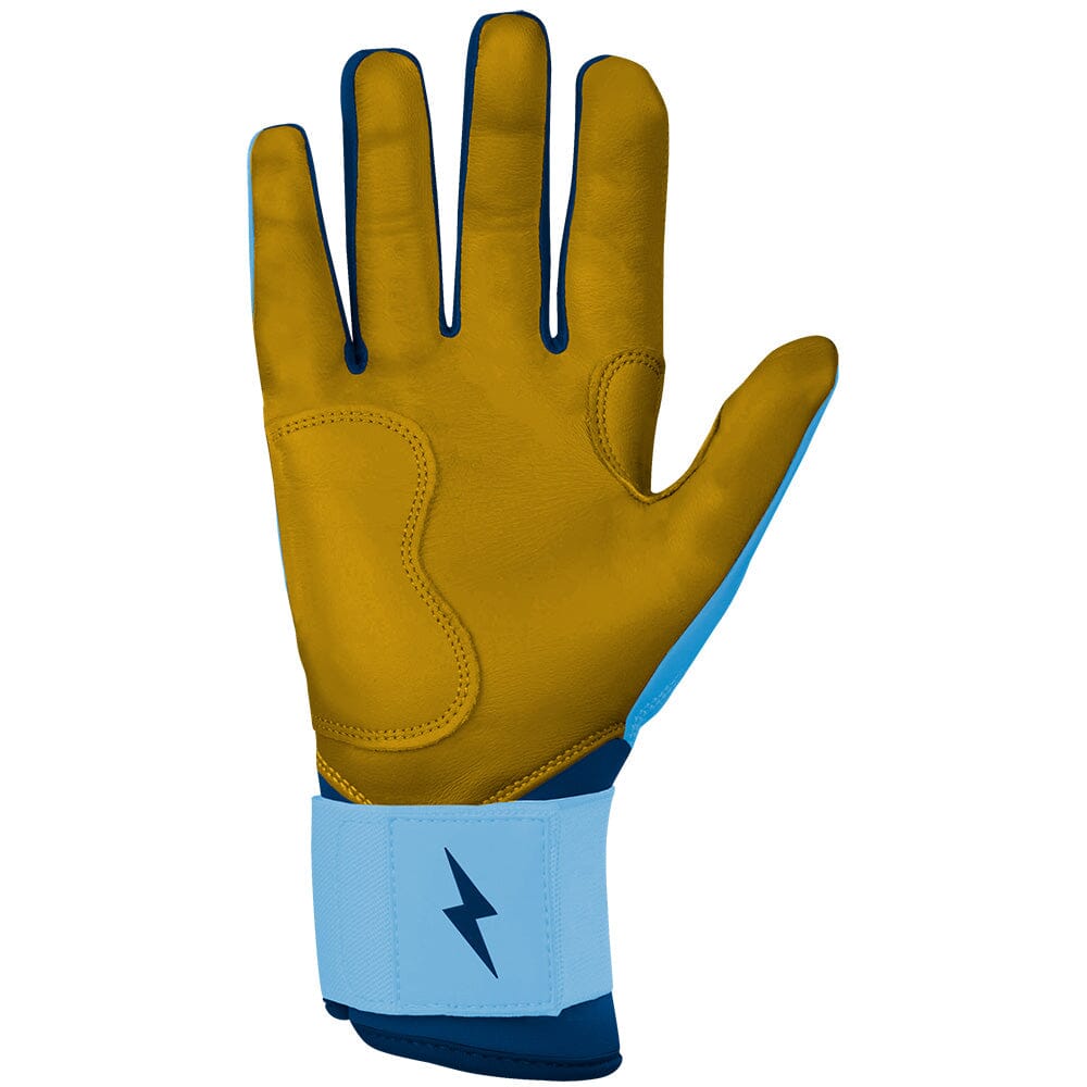 Bear Series Long Cuff Batting Gloves - Carolina Blue- quickbuy