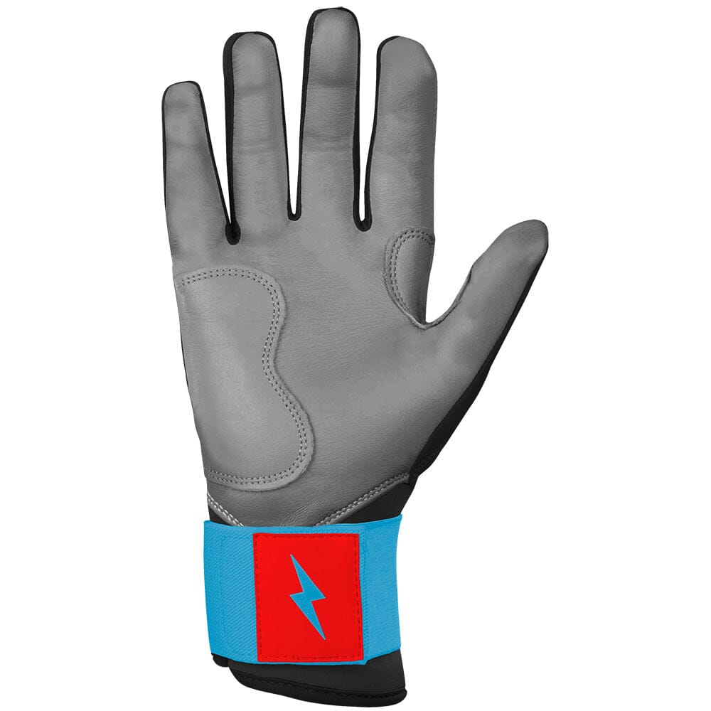 Bear Series Long Cuff Batting Gloves - Miami Black- quickbuy