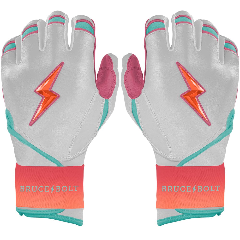 Bear Series Long Cuff Batting Gloves - Sunrise- quickbuy