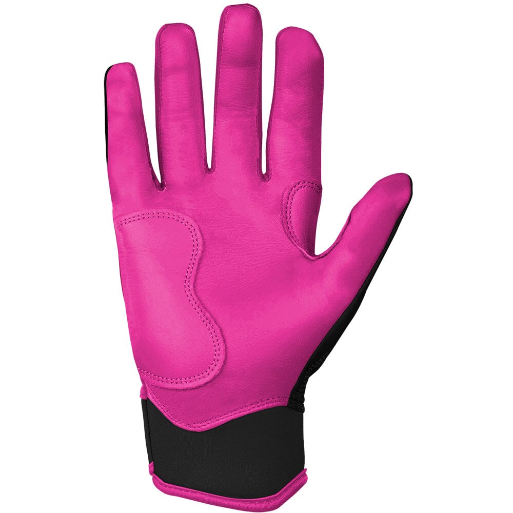 Bear Series Short Cuff Batting Gloves - Hot Pink- quickbuy