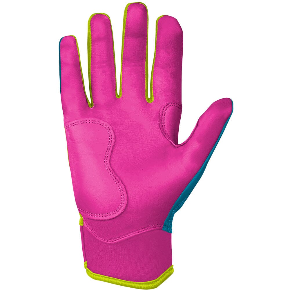 Bear Series Short Cuff Batting Gloves - Caribbean Blue- quickbuy