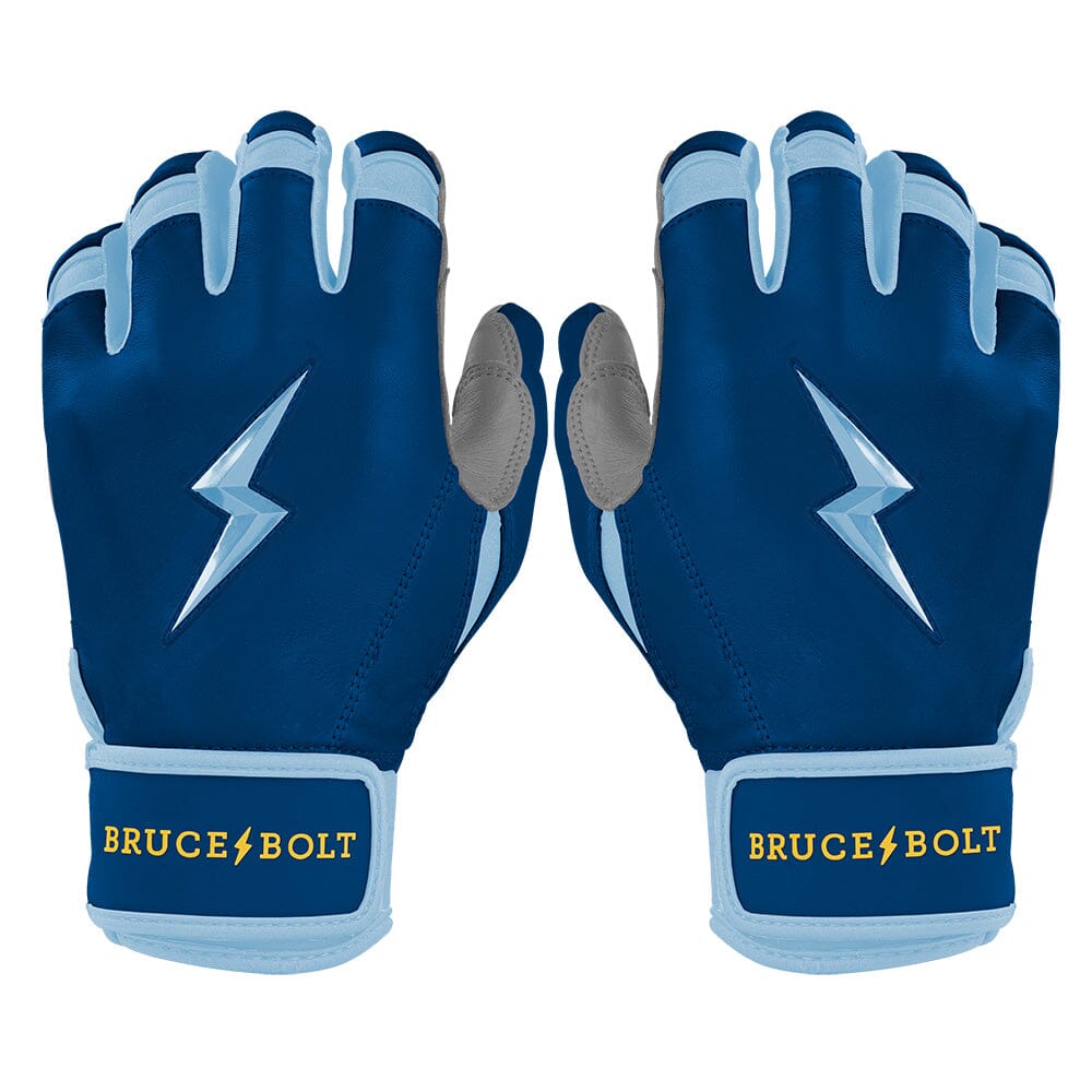 Bear Series Short Cuff Batting Gloves - Tampa Blue- quickbuy
