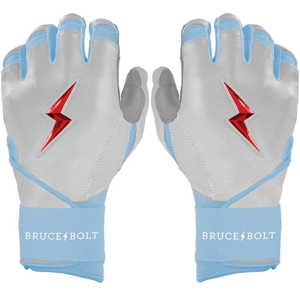 Ian Happ Signature Series Long Cuff Batting Gloves - White- quickbuy