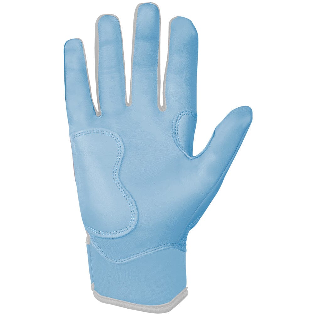 Ian Happ Signature Series Short Cuff Batting Gloves - Baby Blue- quickbuy