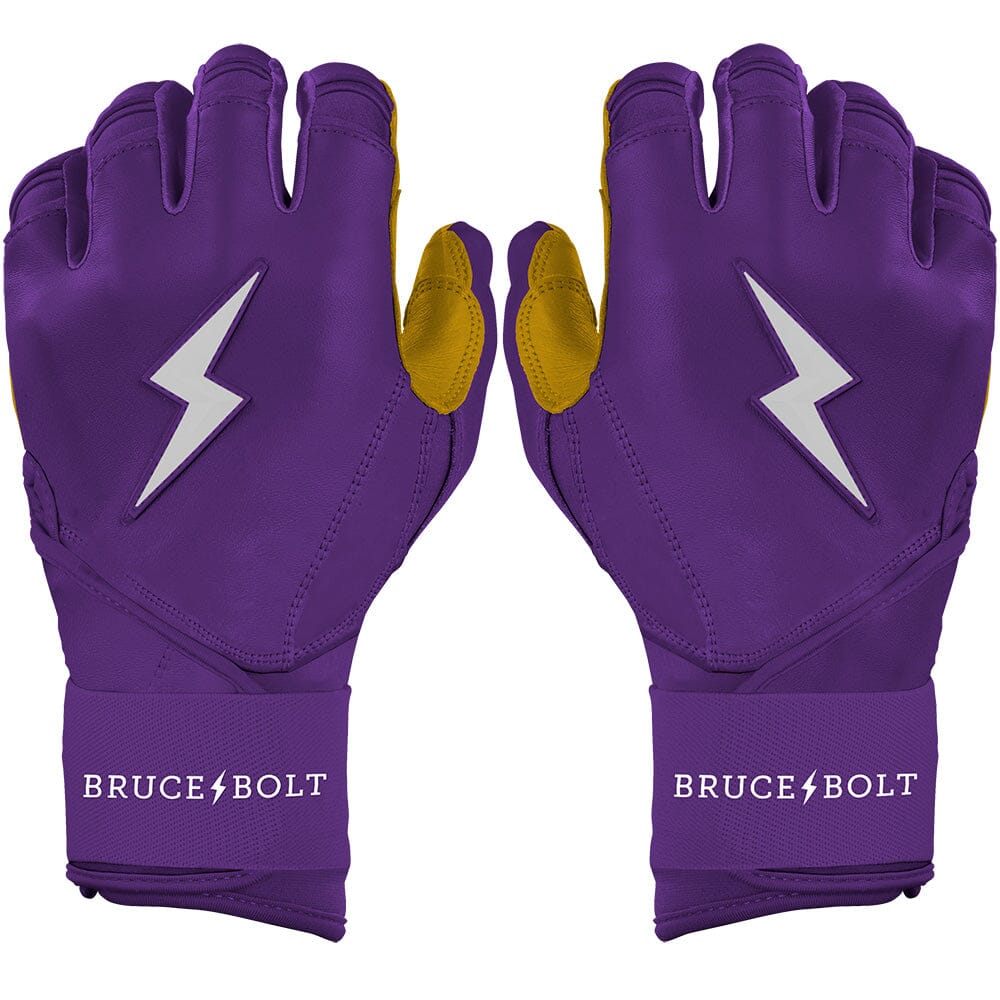Original Series Long Cuff Batting Gloves - Purple- quickbuy