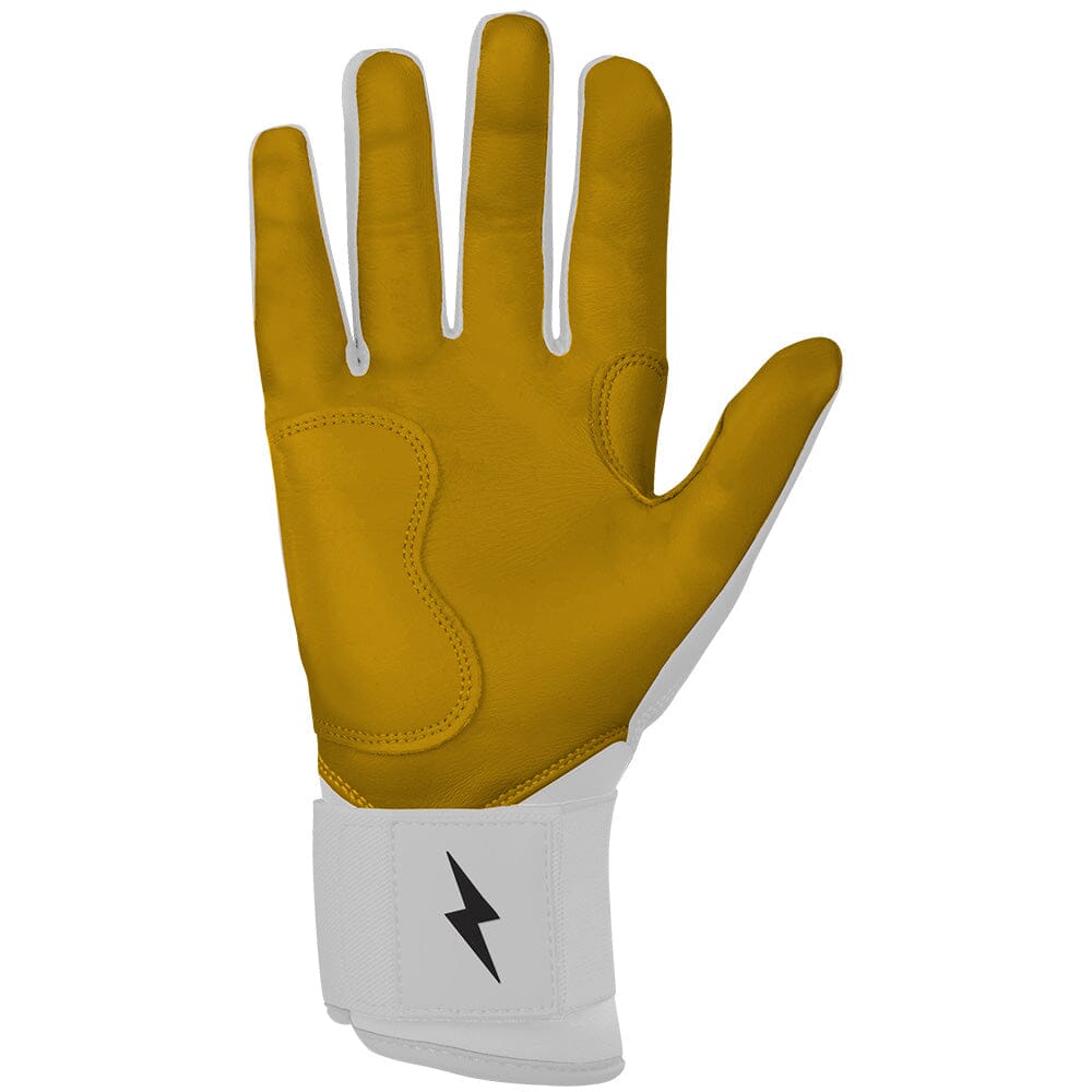 Original Series Long Cuff Batting Gloves - White- quickbuy