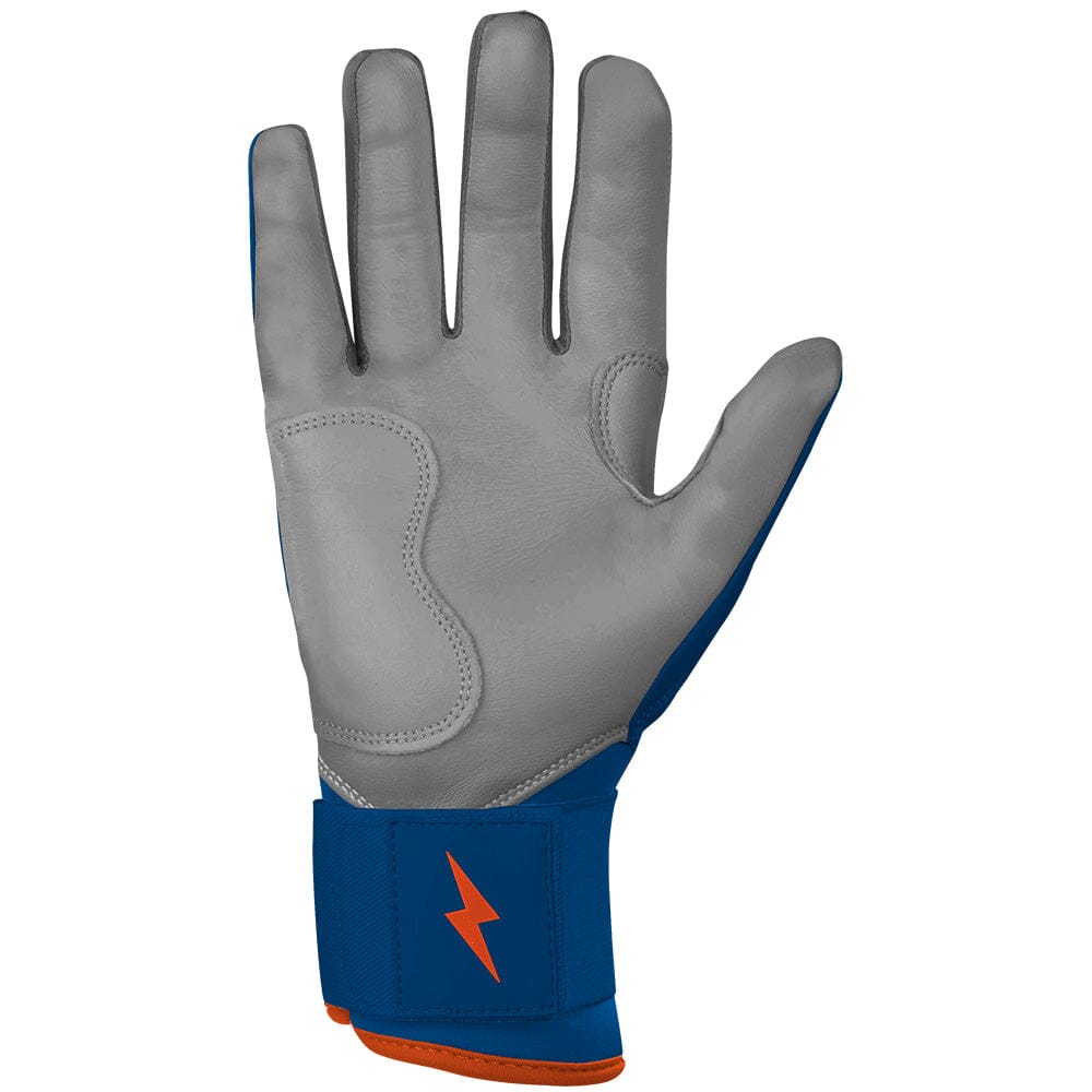 Brandon Nimmo Signature Series Long Cuff Batting Gloves - Blue- quickbuy