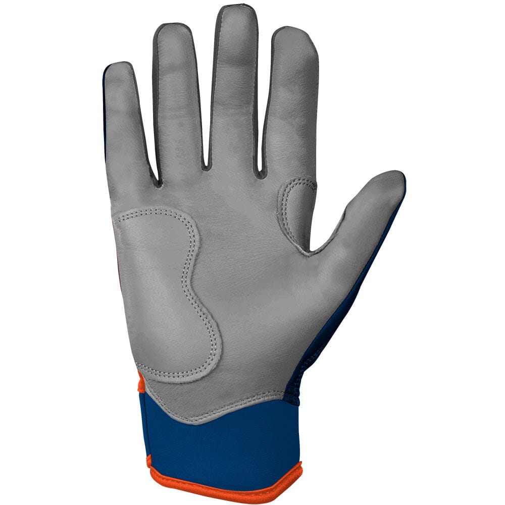 Brandon Nimmo Signature Series Short Cuff Batting Gloves - Blue- quickbuy