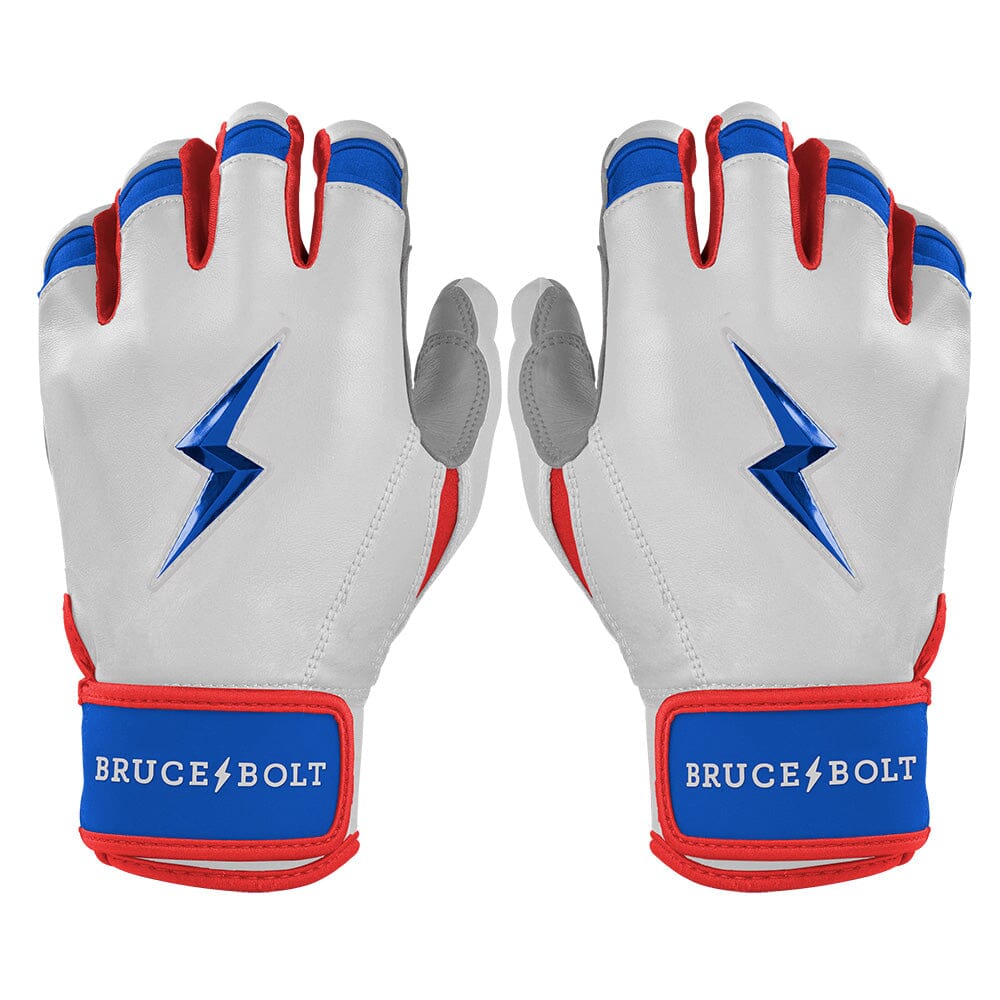 Brandon Nimmo Signature Series Short Cuff Batting Gloves - USA- quickbuy