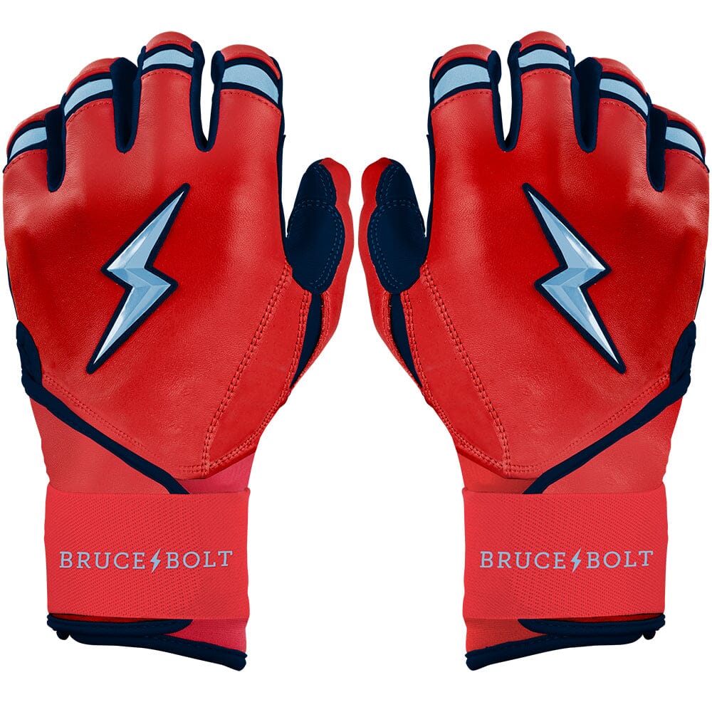 Lars Nootbaar Signature Series Long Cuff Batting Gloves - Red- quickbuy