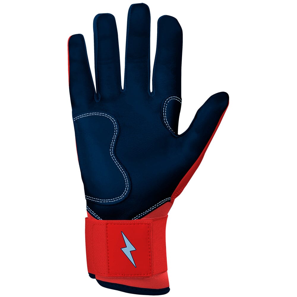 Lars Nootbaar Signature Series Long Cuff Batting Gloves - Red- quickbuy