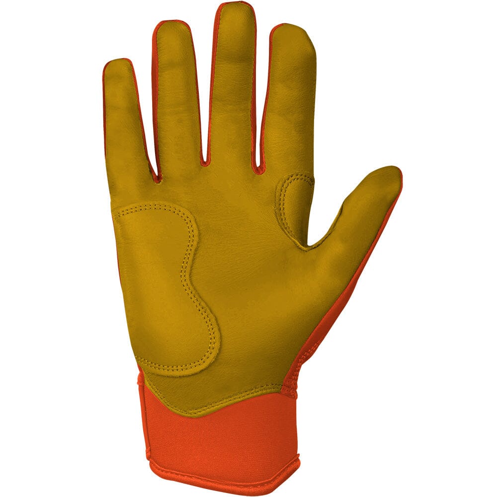 Original Series Short Cuff Batting Gloves - Orange- quickbuy