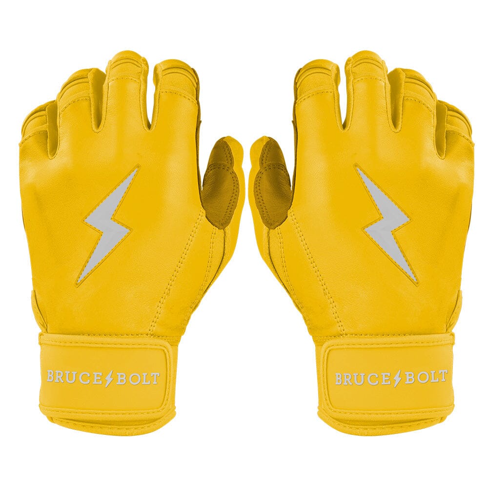 Original Series Short Cuff Batting Gloves - Yellow- quickbuy